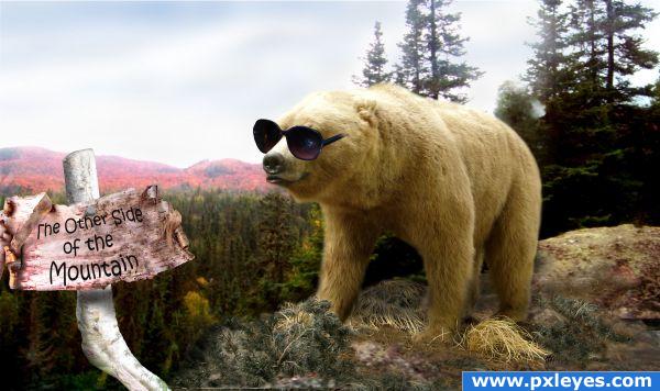 Creation of The Bear Went Over the Mountai: Final Result